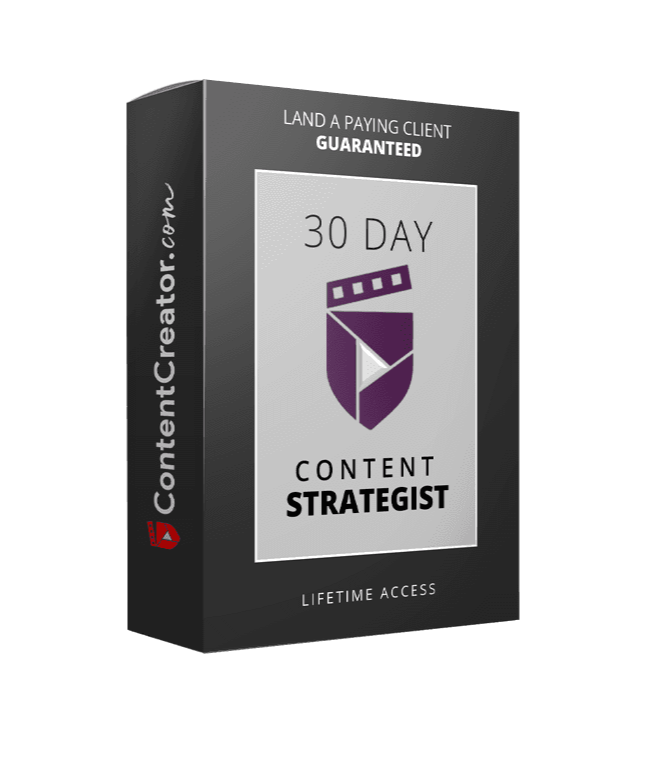 30 Day Content Strategist